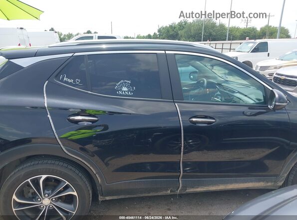 KL4MMDS2XNB102858 2022 BUICK ENCORE Черный Вид задней части салона