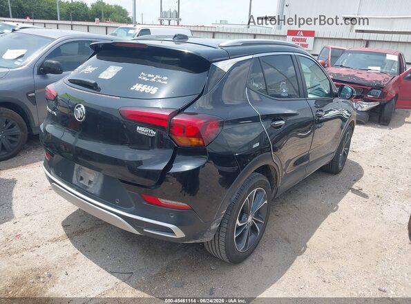 KL4MMDS2XNB102858 2022 BUICK ENCORE Черный Задняя правая четверть