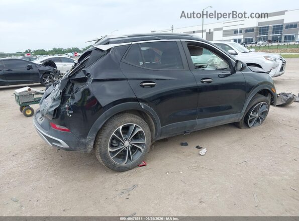 KL4MMDS2XNB111057 2022 BUICK ENCORE Black Հետևի աջ