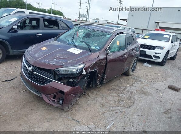 KL4MMDS2XNB127324 2022 BUICK ENCORE Red Front left