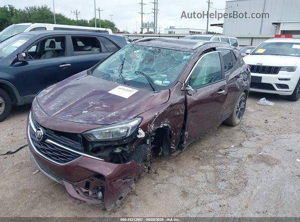 KL4MMDS2XNB127324 2022 BUICK ENCORE Red Front view