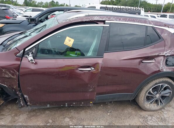 KL4MMDS2XNB127324 2022 BUICK ENCORE Red 360 interior view