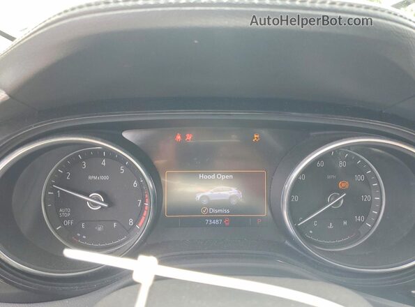 KL4MMDSL7LB123432 2020 BUICK ENCORE Black Вид щитка приладів
