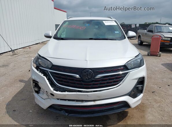 KL4MMDSL7NB036715 2022 BUICK ENCORE White ხელსაწყოთა პანელის ხედი