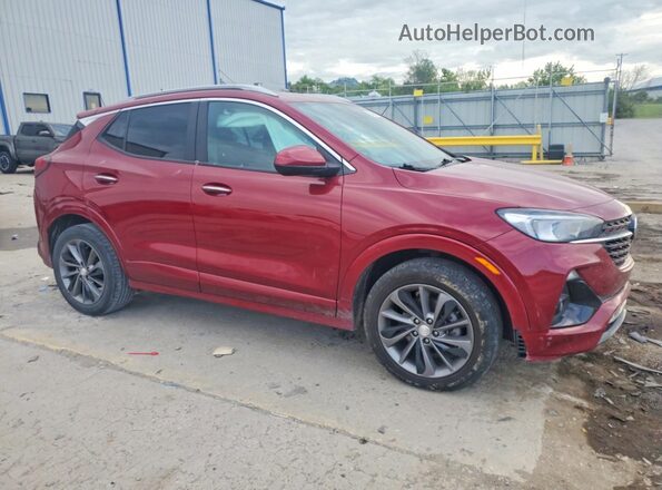 KL4MMDSLXMB134992 2021 BUICK ENCORE Maroon Front right