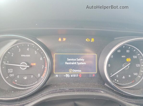 KL4MMDSLXMB134992 2021 BUICK ENCORE Maroon Instrument cluster view
