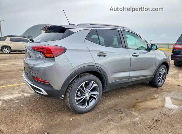 KL4MMDSLXPB165258 2023 BUICK ENCORE Silver Rear right
