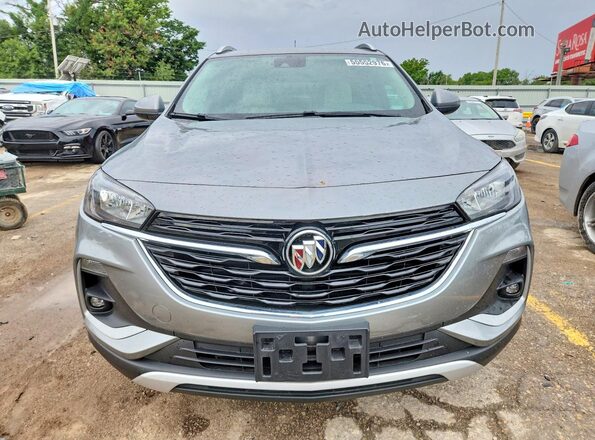 KL4MMDSLXPB165258 2023 BUICK ENCORE Silver Front view