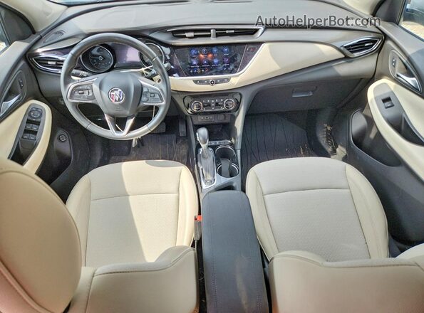 KL4MMDSLXPB165258 2023 BUICK ENCORE Silver Dashboard view