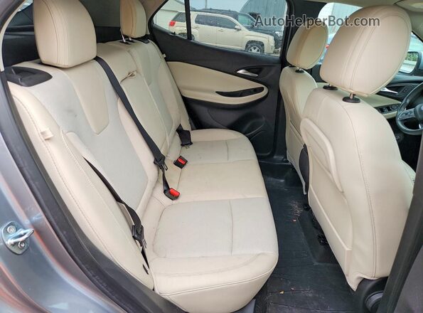 KL4MMDSLXPB165258 2023 BUICK ENCORE Silver Rear seats view