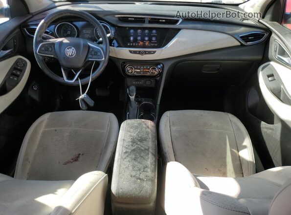 KL4MMESL0LB101813 2020 BUICK ENCORE Red Առջևի վահանակի տեսք