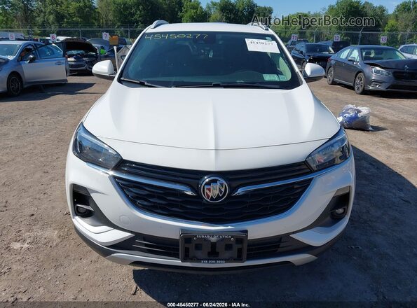 KL4MMESL0LB124069 2020 BUICK ENCORE White ხელსაწყოთა პანელის ხედი