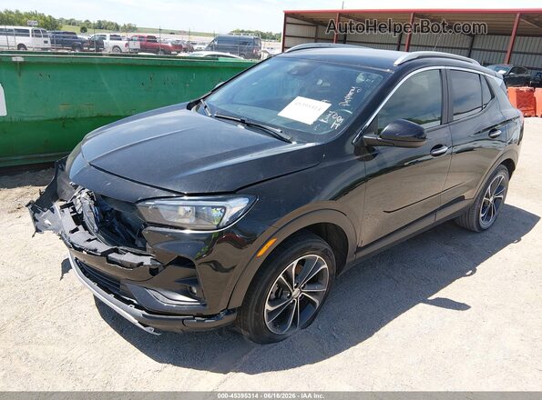 KL4MMESL0PB033986 2023 BUICK ENCORE Black Передня ліва чверть