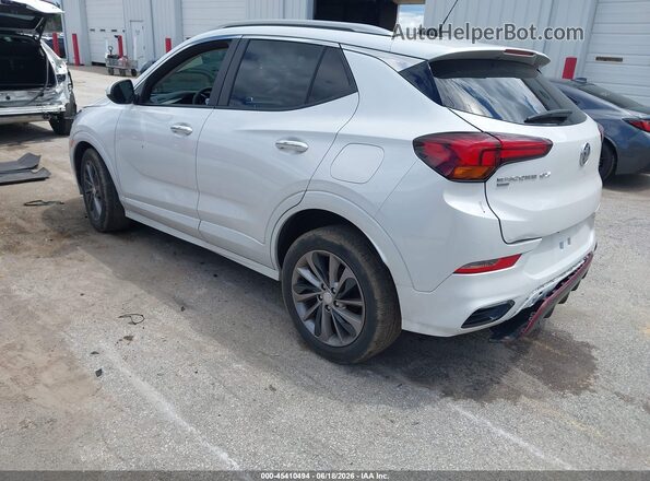 KL4MMESL1NB130479 2022 BUICK ENCORE White Задня ліва чверть