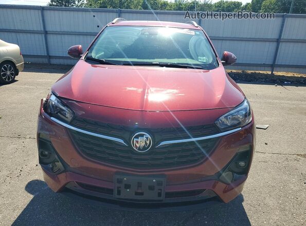 KL4MMESL1NB143779 2022 BUICK ENCORE Бордовый Вид спереди