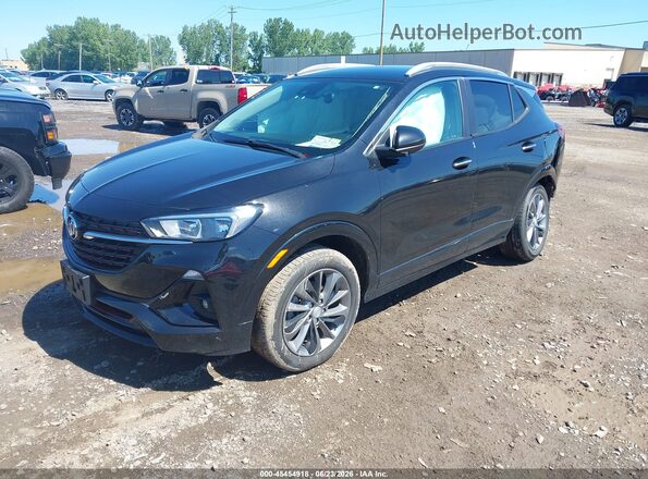 KL4MMESL2MB097538 2021 BUICK ENCORE Черный Передняя левая четверть
