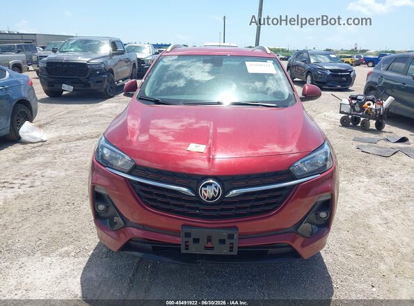 KL4MMESL2PB108641 2023 BUICK ENCORE Red ხელსაწყოთა პანელის ხედი