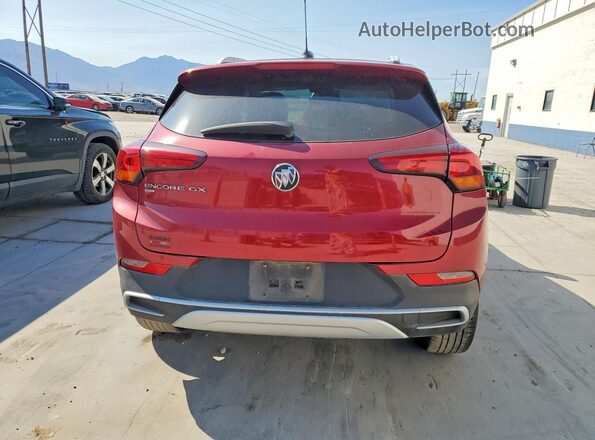 KL4MMESL4MB144004 2021 BUICK ENCORE Red Rear view