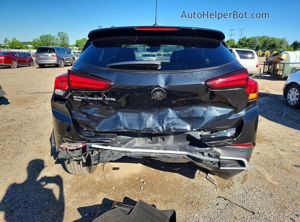 KL4MMESL8LB118388 2020 BUICK ENCORE Black Вид ззаду