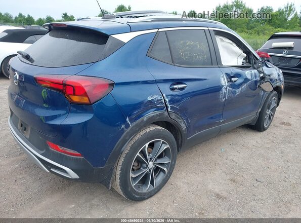 KL4MMESL9LB102622 2020 BUICK ENCORE Blue უკანა მარჯვენა