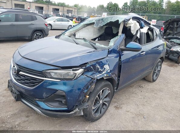 KL4MMESL9LB102622 2020 BUICK ENCORE Blue წინა ხედი