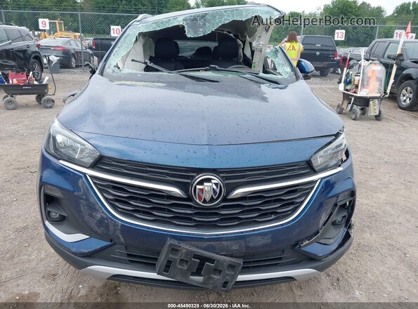 KL4MMESL9LB102622 2020 BUICK ENCORE Blue ხელსაწყოთა პანელის ხედი