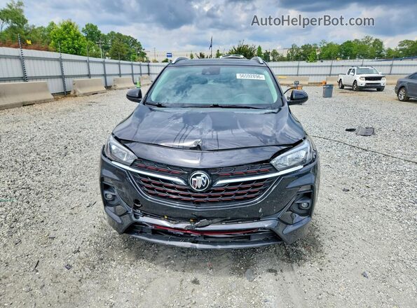 KL4MMESLXMB117860 2021 BUICK ENCORE Черный Вид спереди