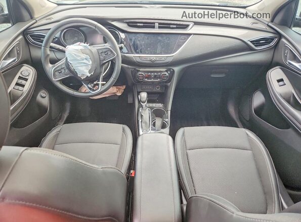 KL4MMESLXMB117860 2021 BUICK ENCORE Черный Вид панели приборов
