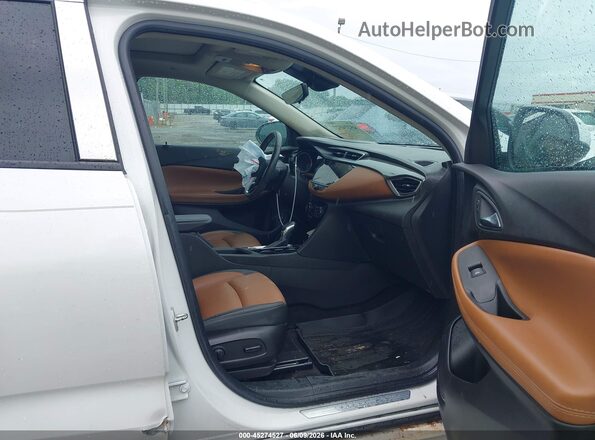 KL4MMFSL0NB020559 2022 BUICK ENCORE White წინა სალონის ხედი