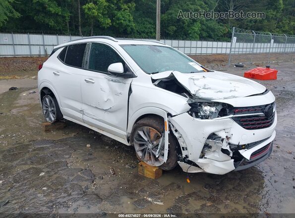 KL4MMFSL0NB020559 2022 BUICK ENCORE White წინა ხედი