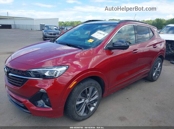 KL4MMFSL1LB120778 2020 BUICK ENCORE Красный Передняя левая четверть