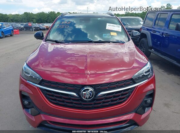 KL4MMFSL1LB120778 2020 BUICK ENCORE Красный Вид щитка приборов
