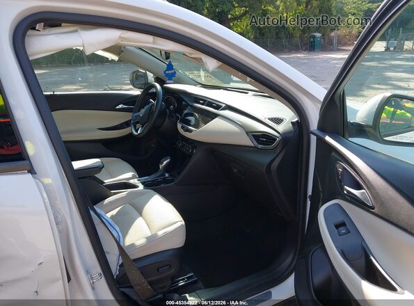 KL4MMFSL3LB119597 2020 BUICK ENCORE White Widok wnętrza z przodu