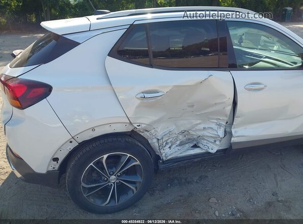 KL4MMFSL3LB119597 2020 BUICK ENCORE White Widok z przodu
