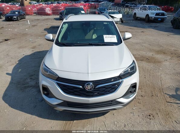 KL4MMFSL3LB119597 2020 BUICK ENCORE White Widok zestawu wskaźników