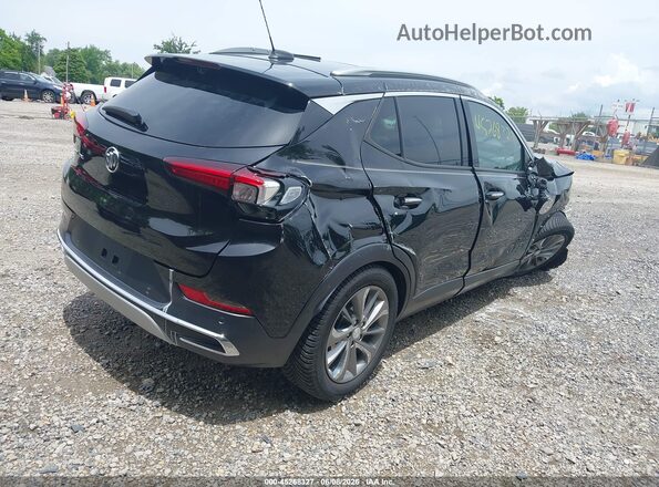 KL4MMFSL4MB087387 2021 BUICK ENCORE Black უკანა მარჯვენა