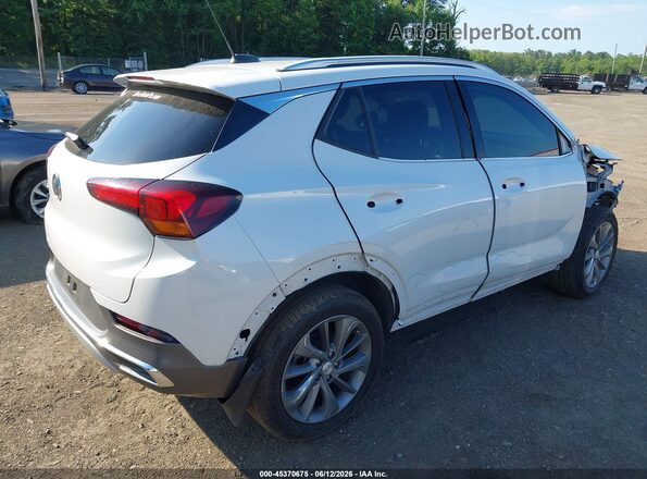 KL4MMFSL4MB150942 2021 BUICK ENCORE White უკანა მარჯვენა