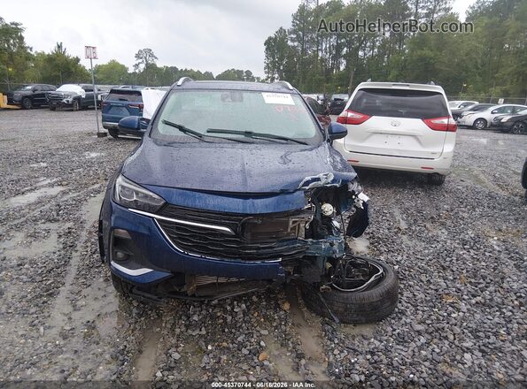 KL4MMFSL4PB065944 2023 BUICK ENCORE Blue ხელსაწყოთა პანელის ხედი