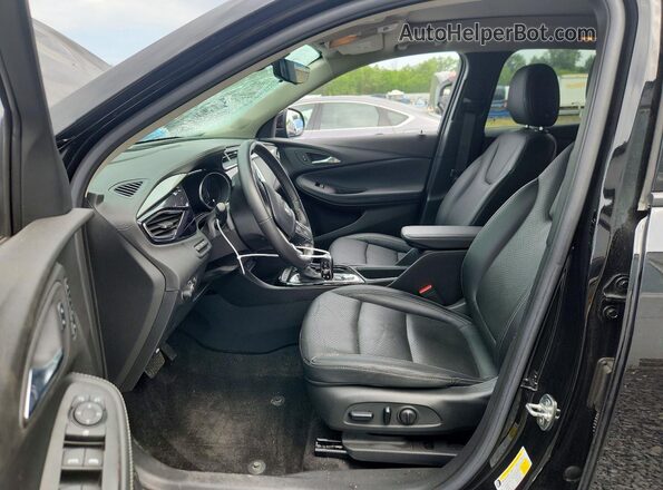 KL4MMFSL7NB133196 2022 BUICK ENCORE Black Widok wnętrza z przodu