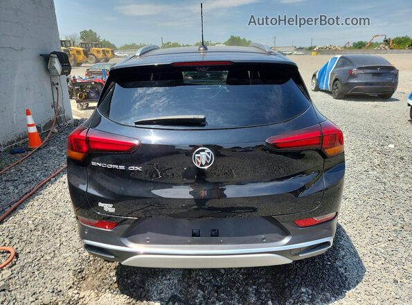 KL4MMFSL7NB133196 2022 BUICK ENCORE Black Widok z tyłu