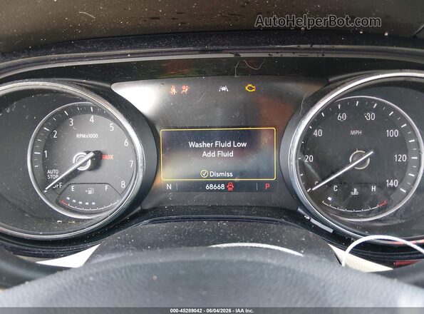 KL4MMFSL8LB133964 2020 BUICK ENCORE White Widok tylnych siedzeń