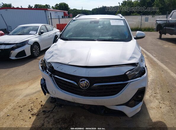 KL4MMFSL8LB133964 2020 BUICK ENCORE White Widok zestawu wskaźników