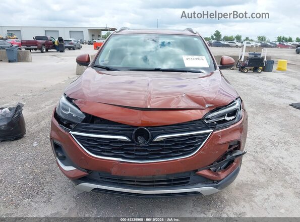 KL4MMFSLXLB116938 2020 BUICK ENCORE Orange ხელსაწყოთა პანელის ხედი