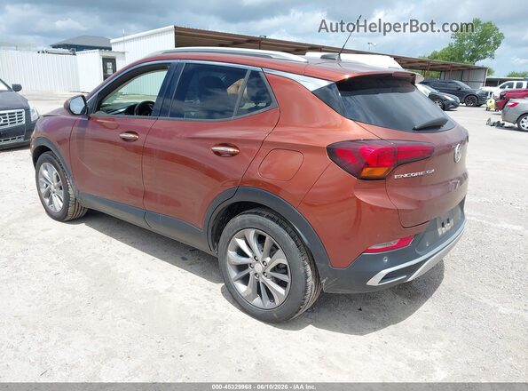 KL4MMFSLXLB116938 2020 BUICK ENCORE Orange უკანა მარცხენა
