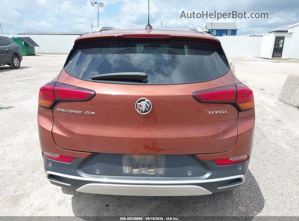 KL4MMFSLXLB116938 2020 BUICK ENCORE Orange 