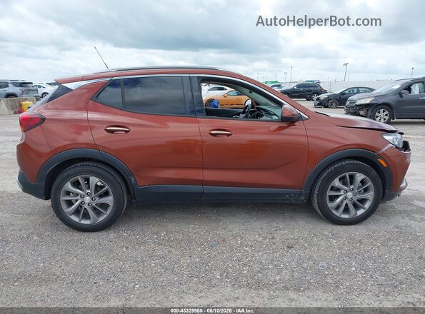 KL4MMFSLXLB116938 2020 BUICK ENCORE Orange უკანა სალონის ხედი