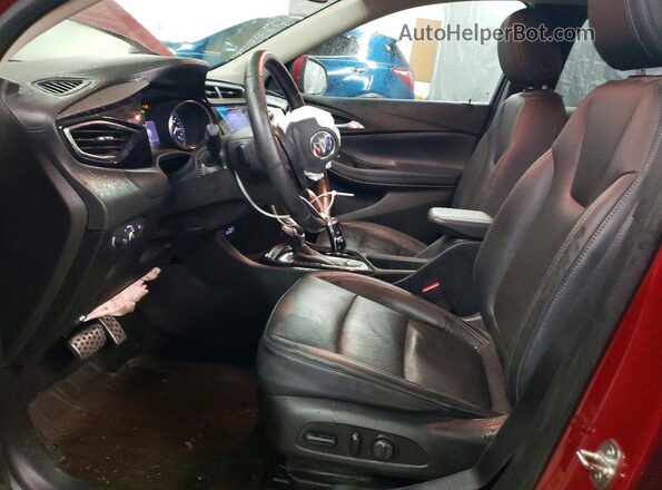 KL4MMFSLXMB115726 2021 BUICK ENCORE Red Widok wnętrza z przodu