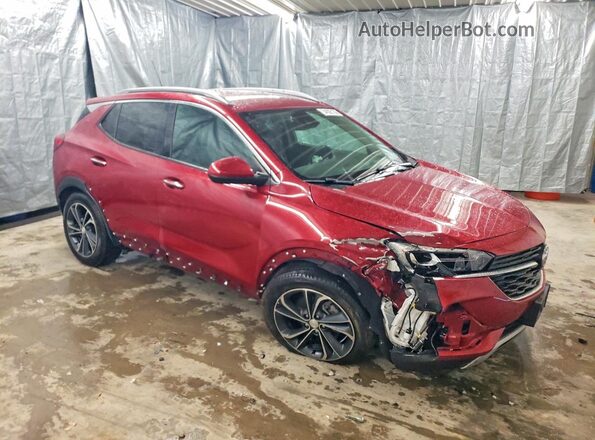 KL4MMFSLXMB115726 2021 BUICK ENCORE Red Przód prawy