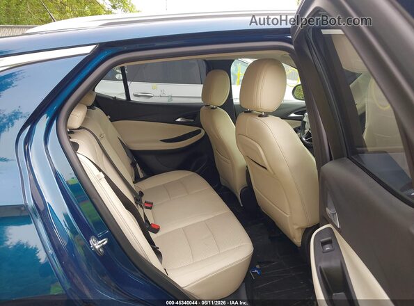KL4MMGSL2MB106783 2021 BUICK ENCORE Blue VIN კოდის სტიკერის ხედი