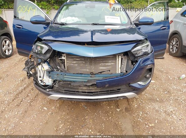 KL4MMGSL2MB106783 2021 BUICK ENCORE Blue წინა ხედი
